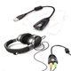 ВНЕШНЯЯ ЗВУКОВАЯ КАРТА 5HV2 (USB SOUND CARD) С РАЗЪЁМАМИ 3,5ММ - изображение 3