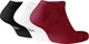 Баскетбольні шкарпетки (3 пари) Jordan Jumpman Dri-Fit No-Show 3PPK(SX5546-011) M Чорний/Білий/Червоний - зображення 2
