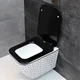 Унитаз DUSEL CUBIS LV STYLE подвесной DWHT10201030LVS с сиденьем Soft Close дюропласт - изображение 14