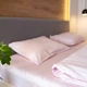 Простынь сатин 220х240 нежно-розовая NaviHome (1SS-LP-R) - изображение 1
