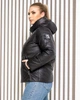 Куртка Khan с капюшоном 42 XS черная 1008 - изображение 4