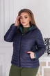 Куртка Khan двусторонняя темно-синий / аква 52 2XL - изображение 2