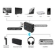 Аудіо адаптер Bluetooth 5.0 U&P KN310 Black (KN310b) - зображення 7