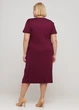 Сукня Romeo Life 2XL бордова 7284-37 - зображення 2