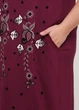 Сукня Romeo Life 2XL бордова 7284-37 - зображення 4