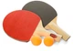 Набор игровой для настольного тенниса Regail, Ping Pong набор в чехле (2 ракетки, 2 мячика) - изображение 2