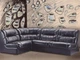 Диван Richman Візит Двійка 870 x 1650 x 850H см Одиниця 870 x 850 x 850H см Кут Флай 2230 Чорний - зображення 6