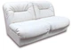 Диван Richman Візит Двійка 870 x 1650 x 850H см Флай 2300/Zeus Deluxe Snow Білий - зображення 1