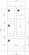 Комплект полок GoodsMetall в стиле LOFT 1150х500х250 П1 - изображение 2