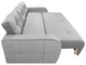 Двуспальный Ортопедический Диван Cleo 111 x 236 x 90H Bestseller Серый - изображение 5