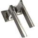 Ручки дверные на квадрате - Матовый никель и Полированный хром Linde Hex Girona - изображение 1