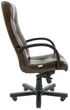 Офісне Крісло Керівника Вірджинія Тітан Dark Brown Wood М1 Tilt Коричневе - зображення 3