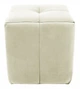 Пуфик Кристи Richman 40 x 40 x 45Н Fly 2200 Белый - изображение 2