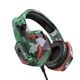 Игровые наушники НОСО Gaming Headphones Hi-Res ESD08 с микрофоном и LED подсветкой проводные Camouflage (ESD08) - изображение 5