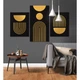 Модульная картина из трех частей Gold 96x60 см (MK322004) - изображение 1