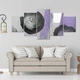 Модульная картина из пяти частей Art 162x80 см (MK53610) - изображение 1