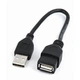 Дата кабель USB 2.0 AM/AF 0.15m Cablexpert (CCP-USB2-AMAF-0.15M) - изображение 1