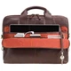 Чоловіча шкіряна сумка для ноутбука Visconti ML31 Hugo 15 (Brown) - зображення 6