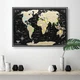 Скретч карта мира My Map Black/Gold edition , чёрная с золотом в тубусе, карта путешествий 41*61 см - изображение 5