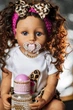 Лялька Реборн Reborn мулатка NPK DOLL силіконова 55 см - зображення 2
