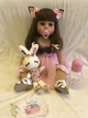 Лялька Реборн Reborn 55 см вушка силіконова NPK DOLL - зображення 7
