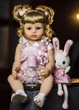 Кукла Реборн Reborn блондинка NPK DOLL силиконовая 55 см - изображение 2