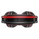 Игровые наушники BOROFONE Gaming Racing headphones Hi-Res BO101 с микрофоном и LED подсветкой проводные Black-Red (BO101R) - изображение 2