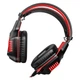 Игровые наушники BOROFONE Gaming Racing headphones Hi-Res BO101 с микрофоном и LED подсветкой проводные Black-Red (BO101R) - изображение 3