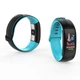 Розумний фітнес браслет Lemfo HI520 з тонометром і ЕКГ Light Blue - зображення 3