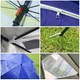 Палатка зонт с тентом для рыбалки Anti-UV (Синий) - изображение 7