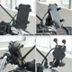 Держатель для мотоцикла Motorace крепление телефона на руль зеркало мопеда c USB зарядкой на 2А - изображение 5
