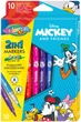 Фломастеры цветные двухсторонние Colorino Mickey&nbsp;10 цветов 10 шт (89892PTR) - изображение 1