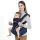 Хипсит, Эрго-хипсит, Рюкзак переноска AiMama 2 в 1 HIP SEAT BABY CARRIER синий - изображение 1