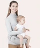 Хіпсит, Ерго-хіпсит, Рюкзак перенесення AiMama 2 в 1 HIP SEAT BABY CARRIER сірий - зображення 5