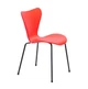 Стул обеденный Onder Mebli MAX КРАСНЫЙ 05 METAL-2 - BK - изображение 4