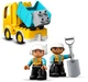 Zestaw klocków LEGO DUPLO Town Ciężarówka i koparka gąsienicowa 20 elementów (10931) - obraz 9
