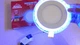 Світильник точковий LED Right Hausen Bubble 6W 4000K, білий, підсвітка 3W blue 23.24.02.0 - зображення 5