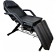Кушетка косметична чорна з лотками для педикюру BW-263 Black - зображення 2