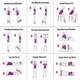 Комплект фітнес гумок Fitness Band 5 штук - зображення 9