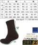 Носки тактические флисовые 6-in 281z Polartec Classic 200 Brown Bear S - изображение 3