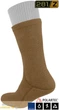 Носки тактические флисовые 8-in 281z Polartec Classic 200 Coyote Brown M - изображение 2