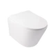 Унитаз Qtap Swan подвесной Rimless 520х360х320 мм с сиденьем Slim Duroplast/ Soft-close/ Quick relase бачок 3 /7.15L White - изображение 1