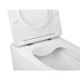 Унитаз Qtap Swan подвесной Rimless 520х360х320 мм с сиденьем Slim Duroplast/ Soft-close/ Quick relase бачок 3 /7.15L White - изображение 4