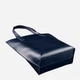 Женская кожаная сумка-шоппер BlankNote Шоппер D.D. BN-BAG-17-navy-blue Темно-синяя - изображение 3