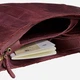 Женская кожаная сумка-хобо BlankNote Круассан BN-BAG-12-vin-kr Виноград - изображение 4
