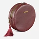Сумка кросс-боди женская кожаная BlankNote Круглая Tablet BN-BAG-23-marsala Марсала - изображение 2