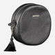Сумка кросс-боди женская кожаная BlankNote Круглая Tablet BN-BAG-23-onyx Оникс - изображение 2