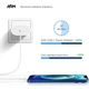 Зарядное устройство AMHJ83 20W White USB-C Power Adapter, поддержка Power Delivery и Quick Charge 3.0, быстрая зарядка для iPhone, iPad, смартфонов и планшетов, ArmorStandart (ARM58528) - изображение 3