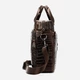 Сумка-портфель чоловіча шкіряна Vintage leather-14719 Коричнева - изображение 4