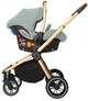 Детская универсальная коляска CARRELLO Epica CRL-8511 (3in1) Tea Green (3в1) Мятный (CRL-8511 (3in1) Tea Green) - изображение 2